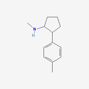 N-methyl-2-(4-methylphenyl)cyclopentan-1-amine