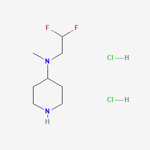 N-(2,2-difluoroethyl)-N-methylpiperidin-4-amine dihydrochloride