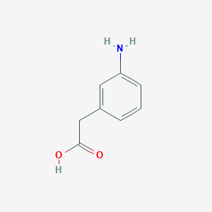 molecular formula C8H9NO2 B014233 3-Aminophenylacetic acid CAS No. 14338-36-4