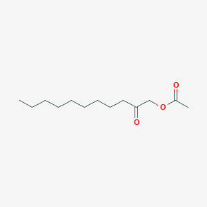 molecular formula C13H24O3 B14233023 2-Undecanone, 1-(acetyloxy)- CAS No. 823179-63-1