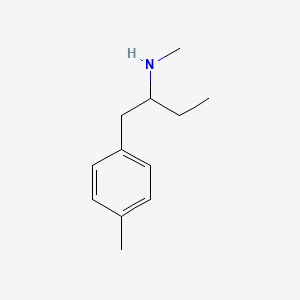 molecular formula C12H19N B1423308 Methyl[1-(4-methylphenyl)butan-2-yl]amine CAS No. 861199-21-5