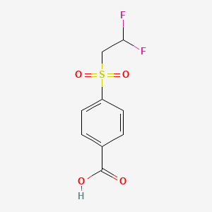 4-(2,2-Difluoroethanesulfonyl)benzoic acid