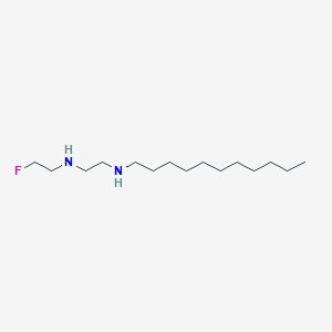 molecular formula C15H33FN2 B14233240 N~1~-(2-Fluoroethyl)-N~2~-undecylethane-1,2-diamine CAS No. 627522-25-2