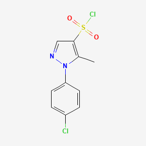 1-(4-chlorophenyl)-5-methyl-1H-pyrazole-4-sulfonyl chloride