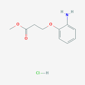 Methyl 3-(2-aminophenoxy)propanoate hydrochloride