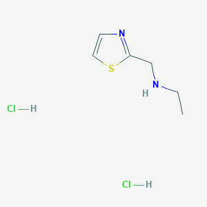 Ethyl(1,3-thiazol-2-ylmethyl)amine dihydrochloride