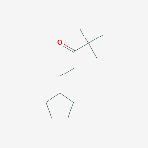 1-Cyclopentyl-4,4-dimethylpentan-3-one