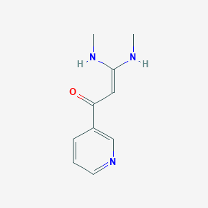 3,3-Bis(methylamino)-1-(pyridin-3-yl)prop-2-en-1-one