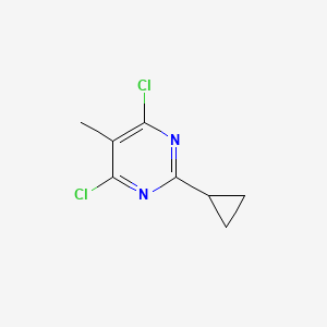 4,6-Dichloro-2-cyclopropyl-5-methylpyrimidine