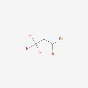 molecular formula C3H3Br2F3 B14233730 3,3-Dibromo-1,1,1-trifluoropropane CAS No. 500043-67-4