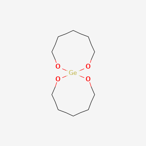 molecular formula C10H20GeO4 B14233743 1,7,9,15-Tetraoxa-8-germaspiro[7.7]pentadecane CAS No. 823180-77-4