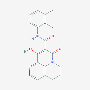 N-(2,3-dimethylphenyl)-7-hydroxy-5-oxo-2,3-dihydro-1H,5H-pyrido[3,2,1-ij]quinoline-6-carboxamide