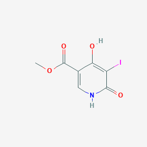 Methyl 4,6-dihydroxy-5-iodonicotinate