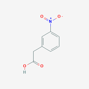 molecular formula C8H7NO4 B014234 3-硝基苯乙酸 CAS No. 1877-73-2