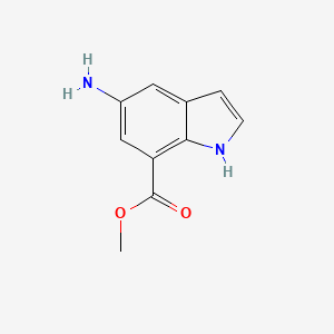 methyl 5-amino-1H-indole-7-carboxylate