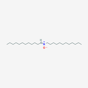 molecular formula C24H49NO B14234015 N-Dodecyldodecan-1-imine N-oxide CAS No. 439945-17-2