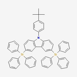 molecular formula C58H49NSi2 B1423406 CzSi CAS No. 898546-82-2