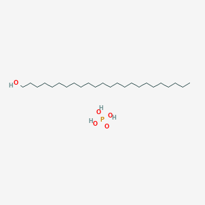 molecular formula C24H53O5P B14234100 Phosphoric acid;tetracosan-1-ol CAS No. 359849-98-2