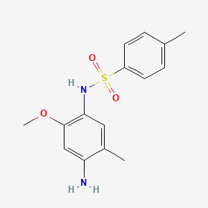 N-(4-Amino-2-methoxy-5-methylphenyl)-4-methylbenzenesulfonamide