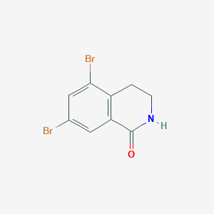 5,7-Dibromo-3,4-dihydro-2H-isoquinolin-1-one