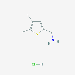 (4,5-Dimethylthiophen-2-yl)methanamine hydrochloride