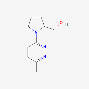 [1-(6-Methylpyridazin-3-yl)pyrrolidin-2-yl]methanol