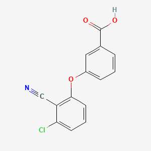 3-(3-Chloro-2-cyanophenoxy)benzoic acid