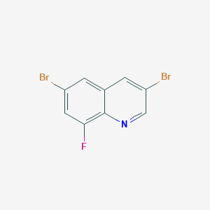 3,6-Dibromo-8-fluoroquinoline