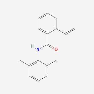 molecular formula C17H17NO B14234318 N-(2,6-Dimethylphenyl)-2-vinylbenzamide CAS No. 531548-94-4