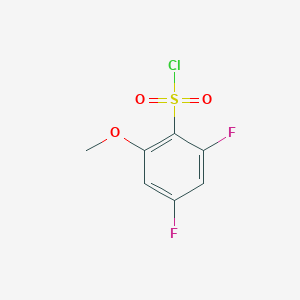 2,4-Difluoro-6-methoxybenzene-1-sulfonyl chloride