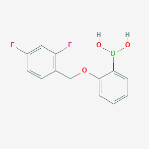 {2-[(2,4-Difluorophenyl)methoxy]phenyl}boronic acid