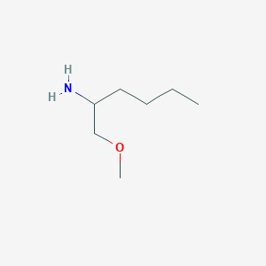 molecular formula C7H17NO B1423453 1-甲氧基己烷-2-胺 CAS No. 1248971-00-7