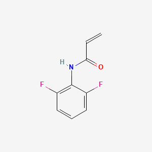 molecular formula C9H7F2NO B14234547 N-(2,6-Difluorophenyl)prop-2-enamide CAS No. 436099-80-8