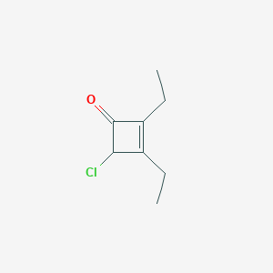 2,3-Diethyl-4-chloro-2-cyclobuten-1-one