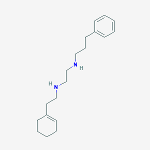 molecular formula C19H30N2 B14234644 N'-[2-(cyclohexen-1-yl)ethyl]-N-(3-phenylpropyl)ethane-1,2-diamine CAS No. 627520-22-3