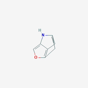 molecular formula C7H5NO B14234891 2,4-Methano-1h-furo[3,4-b]pyrrole CAS No. 216105-87-2