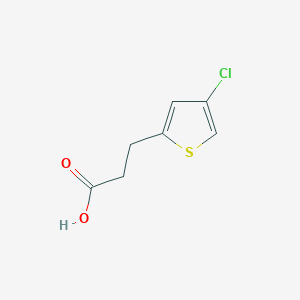 3-(4-Chlorothiophen-2-yl)propanoic acid