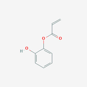 molecular formula C9H8O3 B14234936 2-Hydroxyphenyl prop-2-enoate CAS No. 212116-19-3