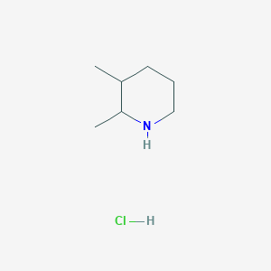 molecular formula C7H16ClN B1423498 2,3-Dimethylpiperidine hydrochloride CAS No. 1087730-30-0