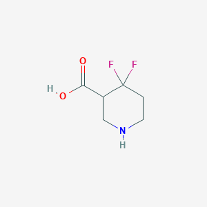 4,4-Difluoropiperidine-3-carboxylic acid