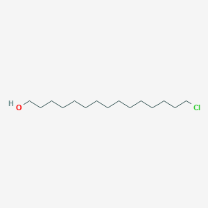 molecular formula C15H31ClO B14235401 15-Chloropentadecan-1-ol CAS No. 253881-08-2