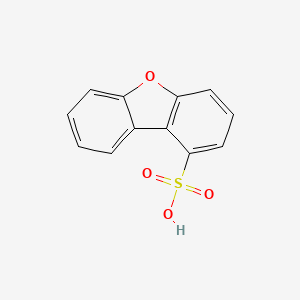 molecular formula C12H8O4S B14235622 Dibenzo[b,d]furan-1-sulfonic acid CAS No. 402598-43-0