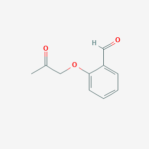 molecular formula C10H10O3 B14235730 2-(2-Oxopropoxy)benzaldehyde CAS No. 392315-11-6