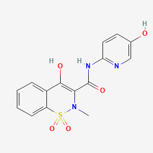 molecular formula C15H13N3O5S B1423574 5'-Hydroxypiroxicam CAS No. 77459-78-0