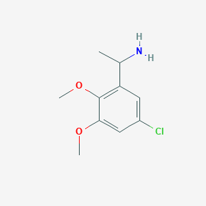 1-(5-Chloro-2,3-dimethoxyphenyl)ethylamine