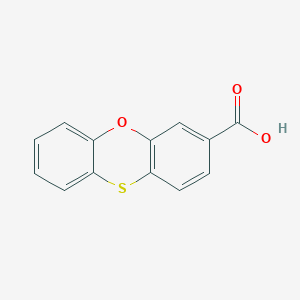 molecular formula C13H8O3S B14236177 3-Phenoxathiincarboxylic acid CAS No. 400016-22-0