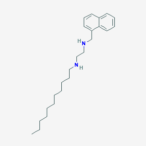 molecular formula C24H38N2 B14236224 N~1~-[(Naphthalen-1-yl)methyl]-N~2~-undecylethane-1,2-diamine CAS No. 627522-08-1