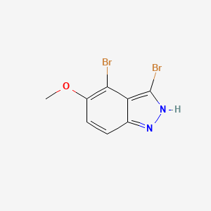 B1423625 3,4-Dibromo-5-methoxy-1H-indazole CAS No. 1167056-31-6