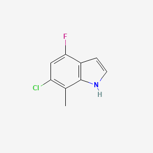 B1423631 6-Chloro-4-fluoro-7-methylindole CAS No. 1167056-54-3