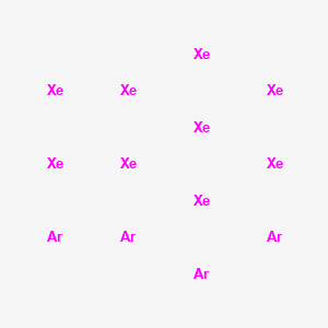 molecular formula Ar4Xe9 B14236455 Argon;xenon CAS No. 220152-40-9